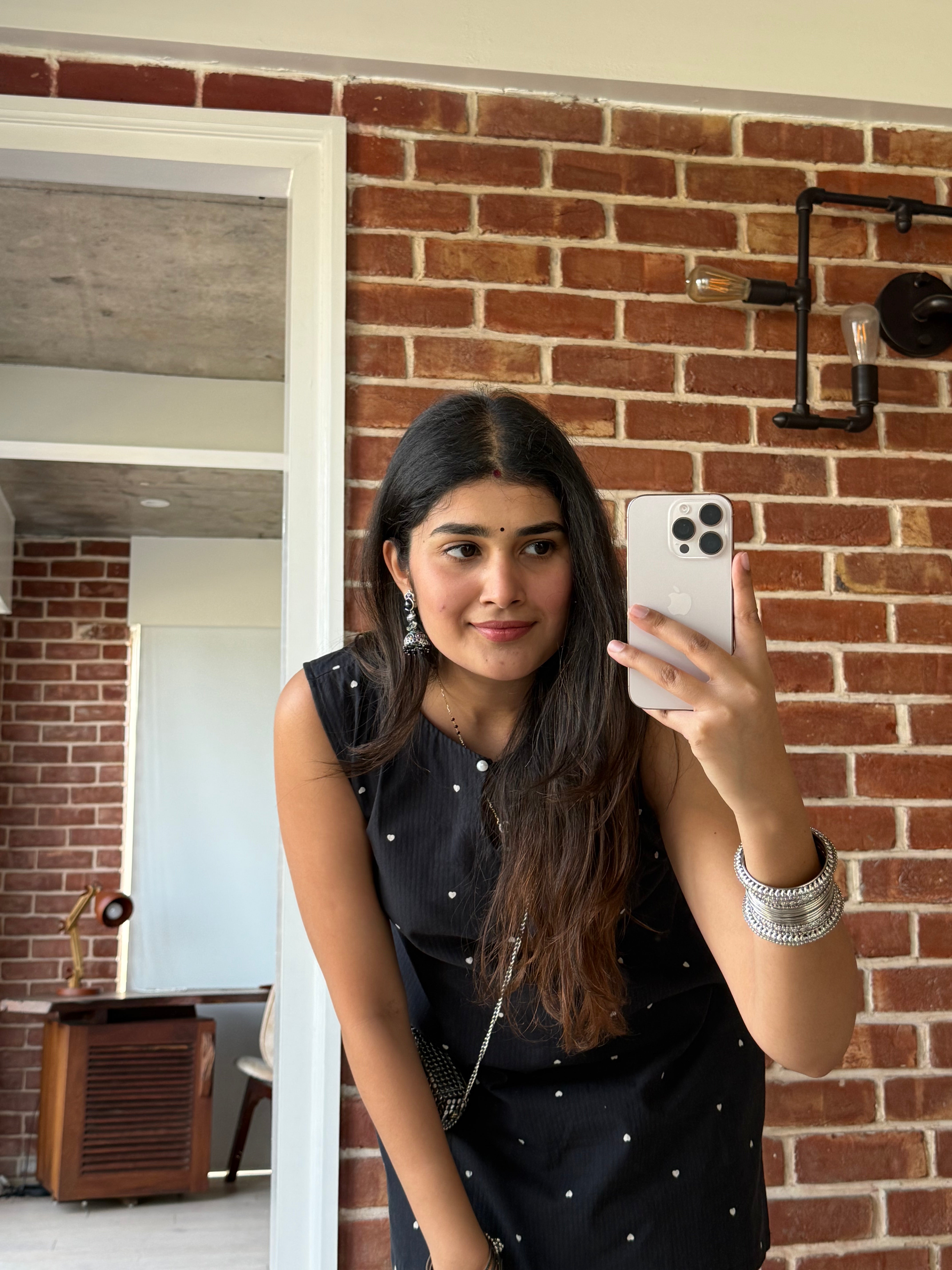 Black main character kurti