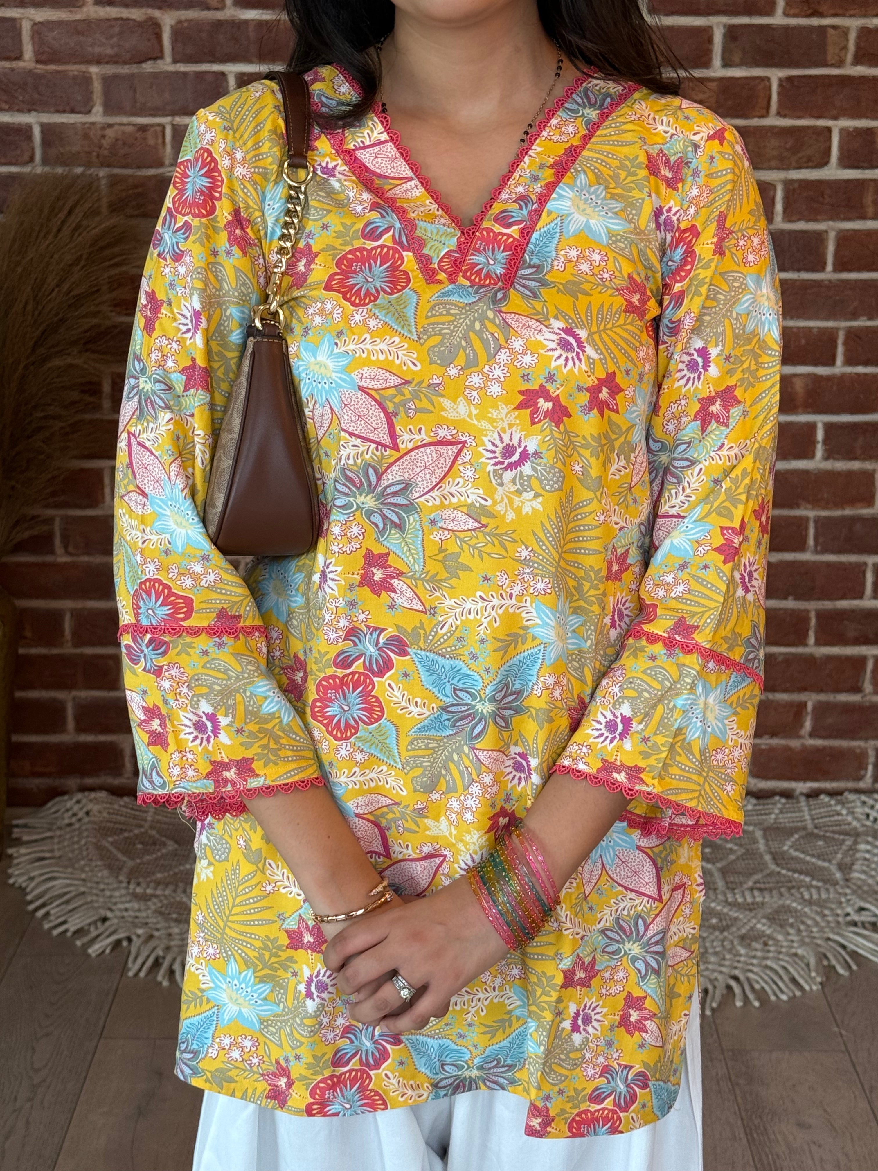 Phoolwari Kurti