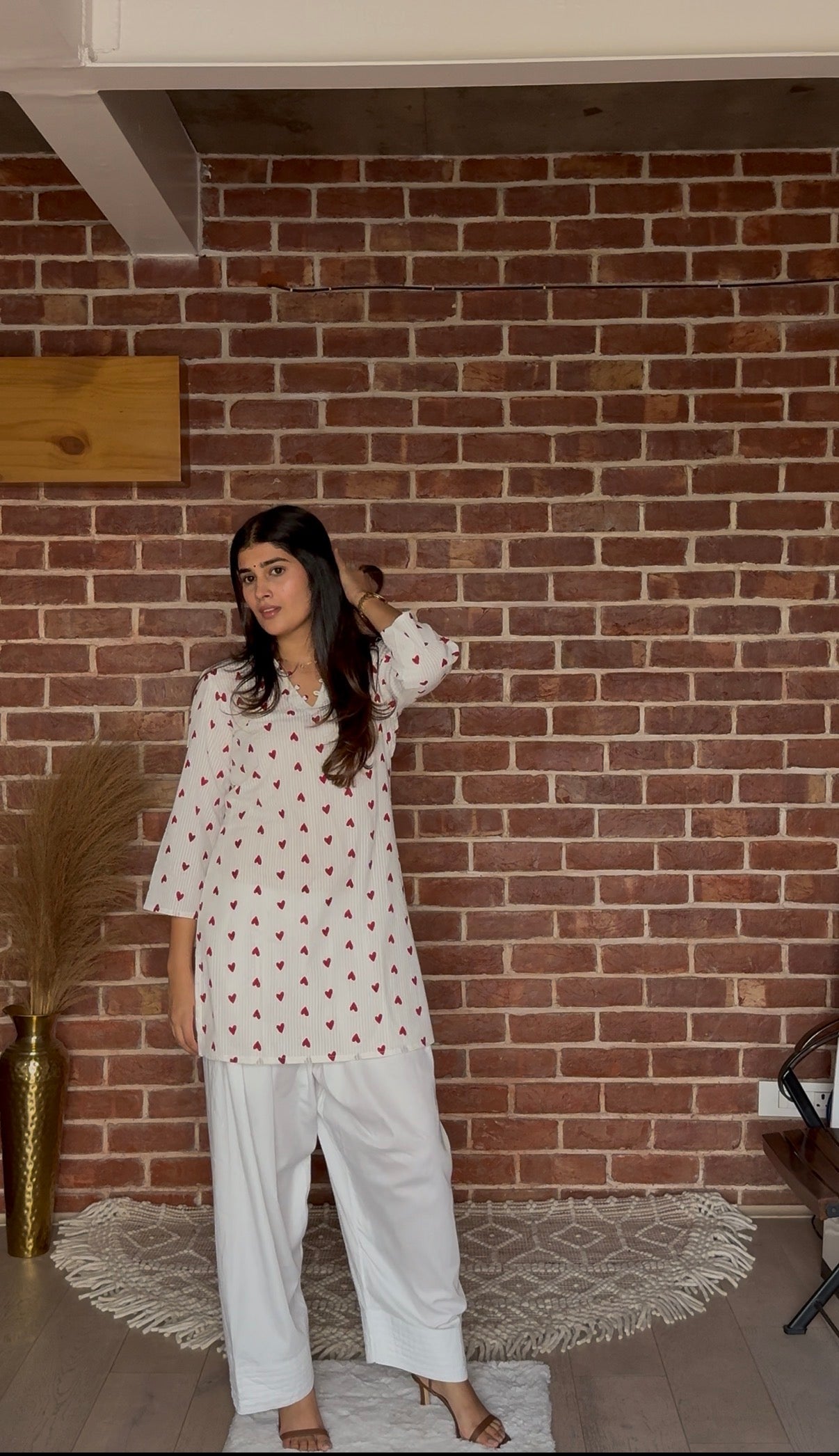Main Character White co-ord set