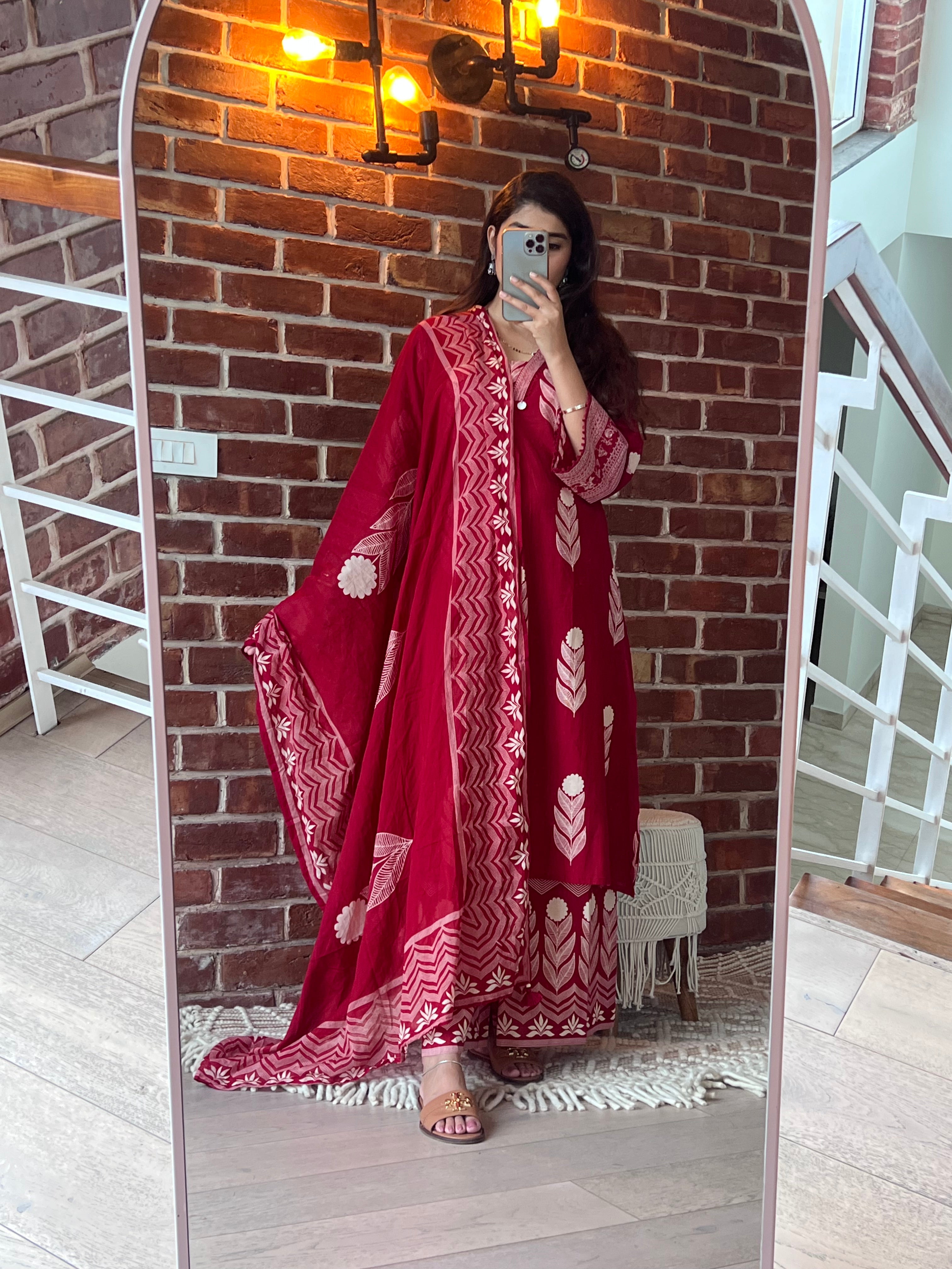 Pakistani A-line cut