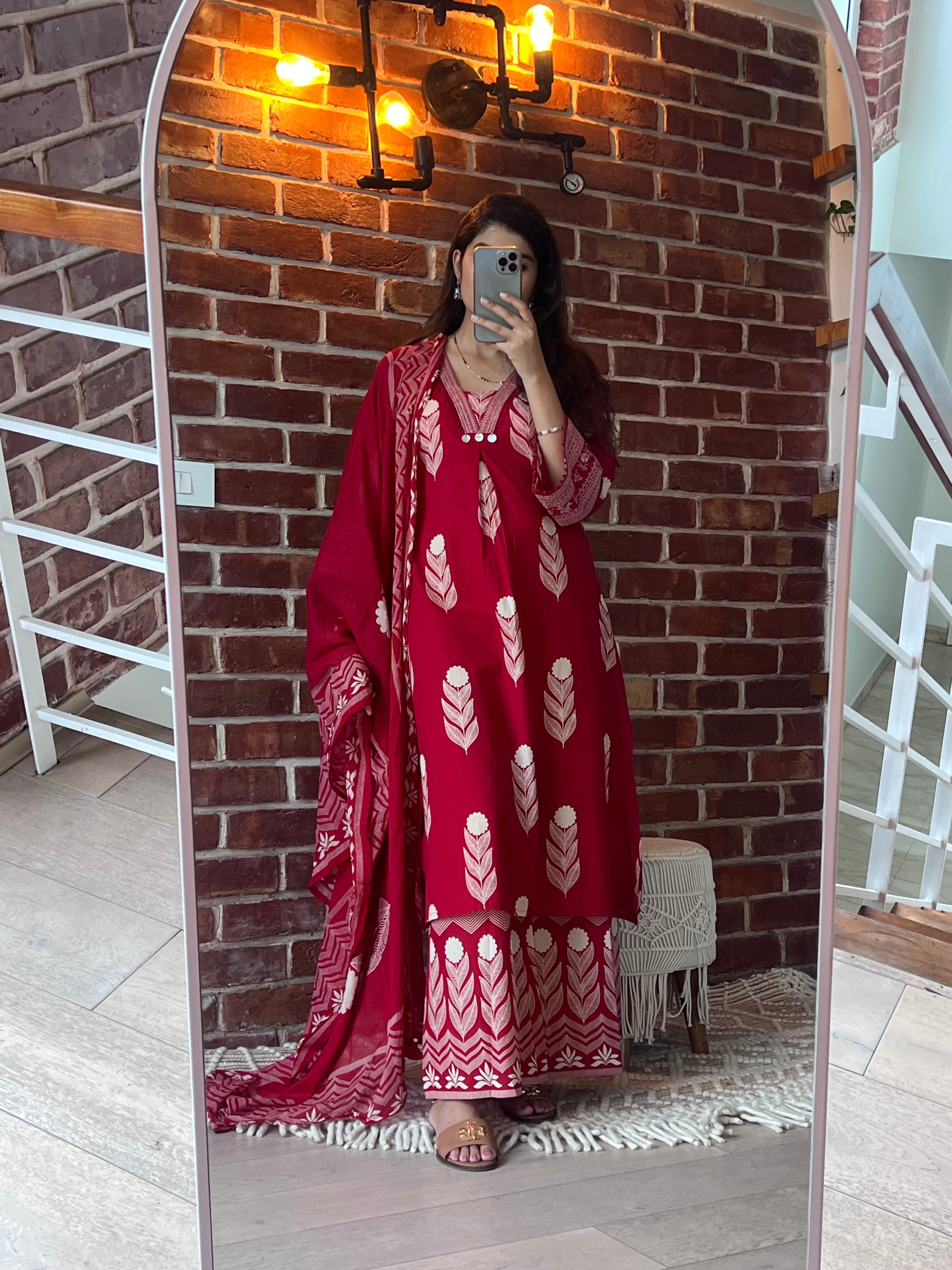 Pakistani A-line cut