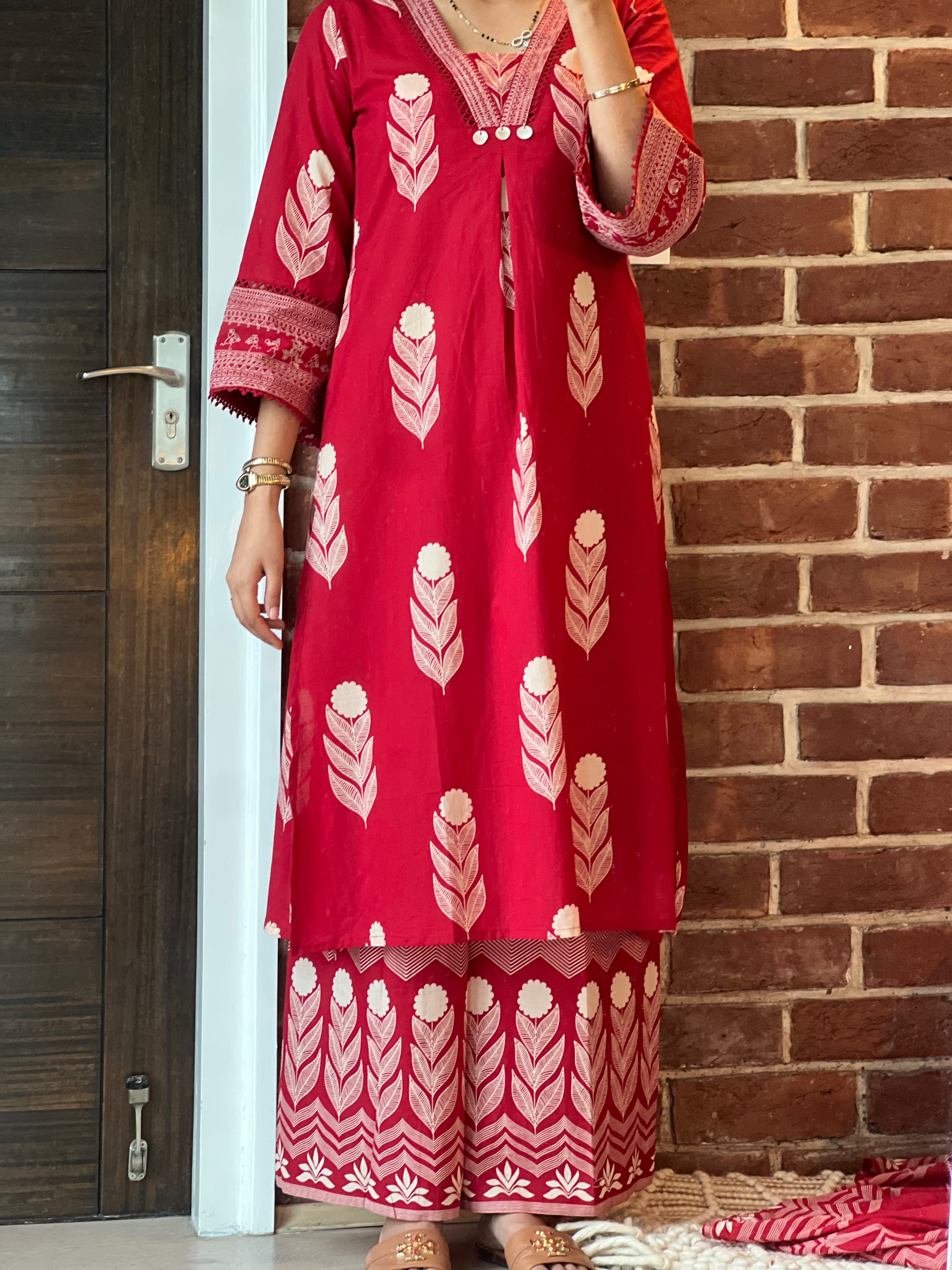 Pakistani A-line cut