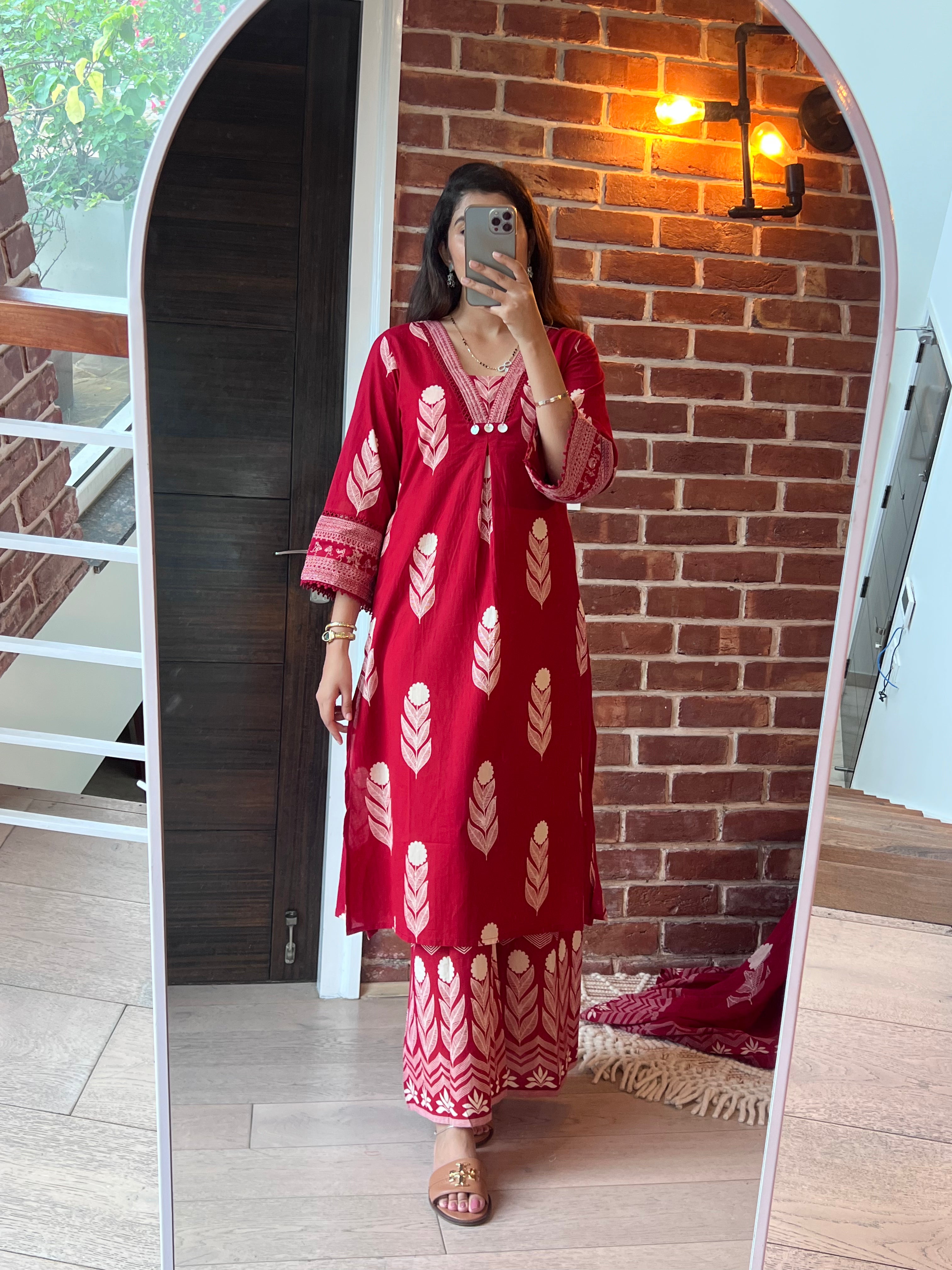 Pakistani A-line cut