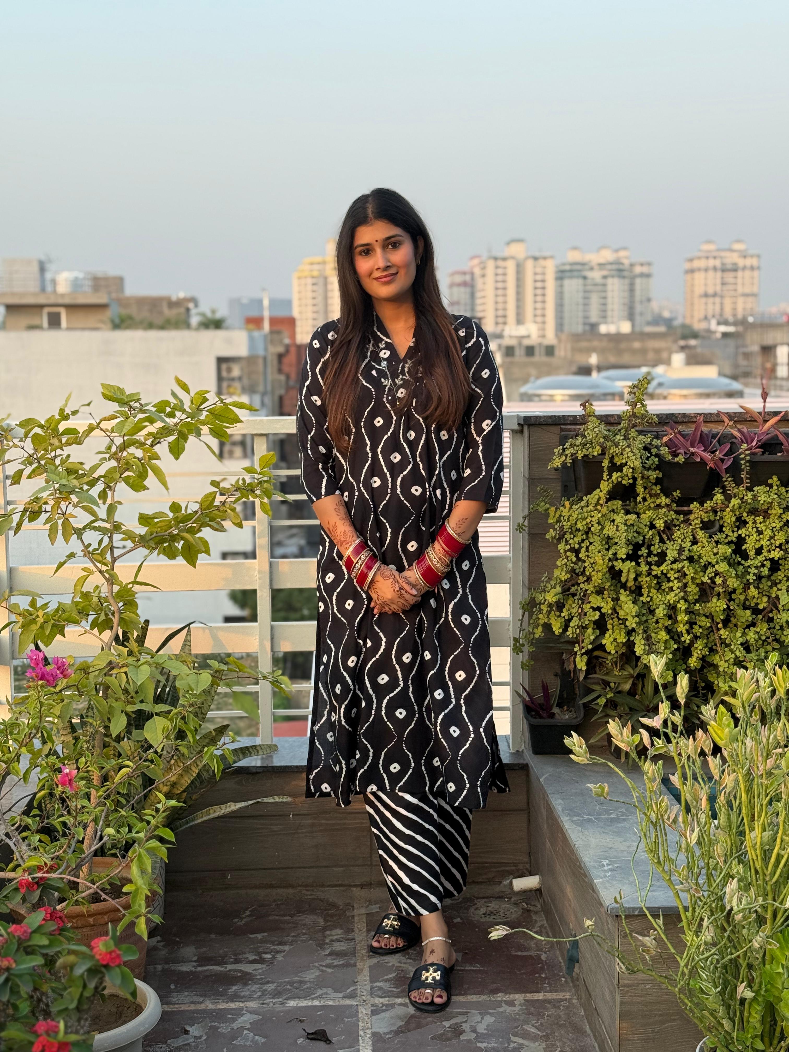 Monochrome Magic Co-ord Set