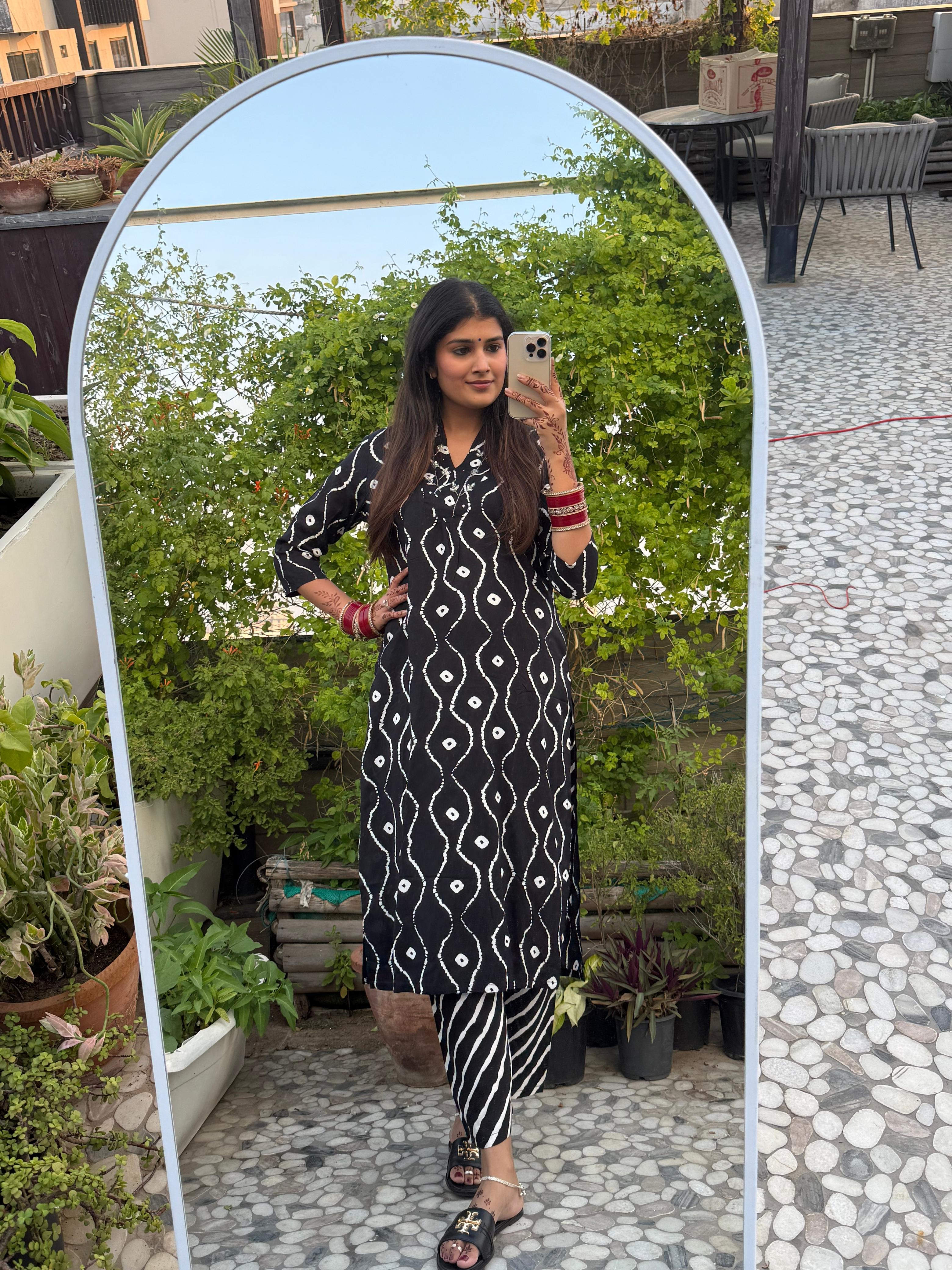 Monochrome Magic Co-ord Set