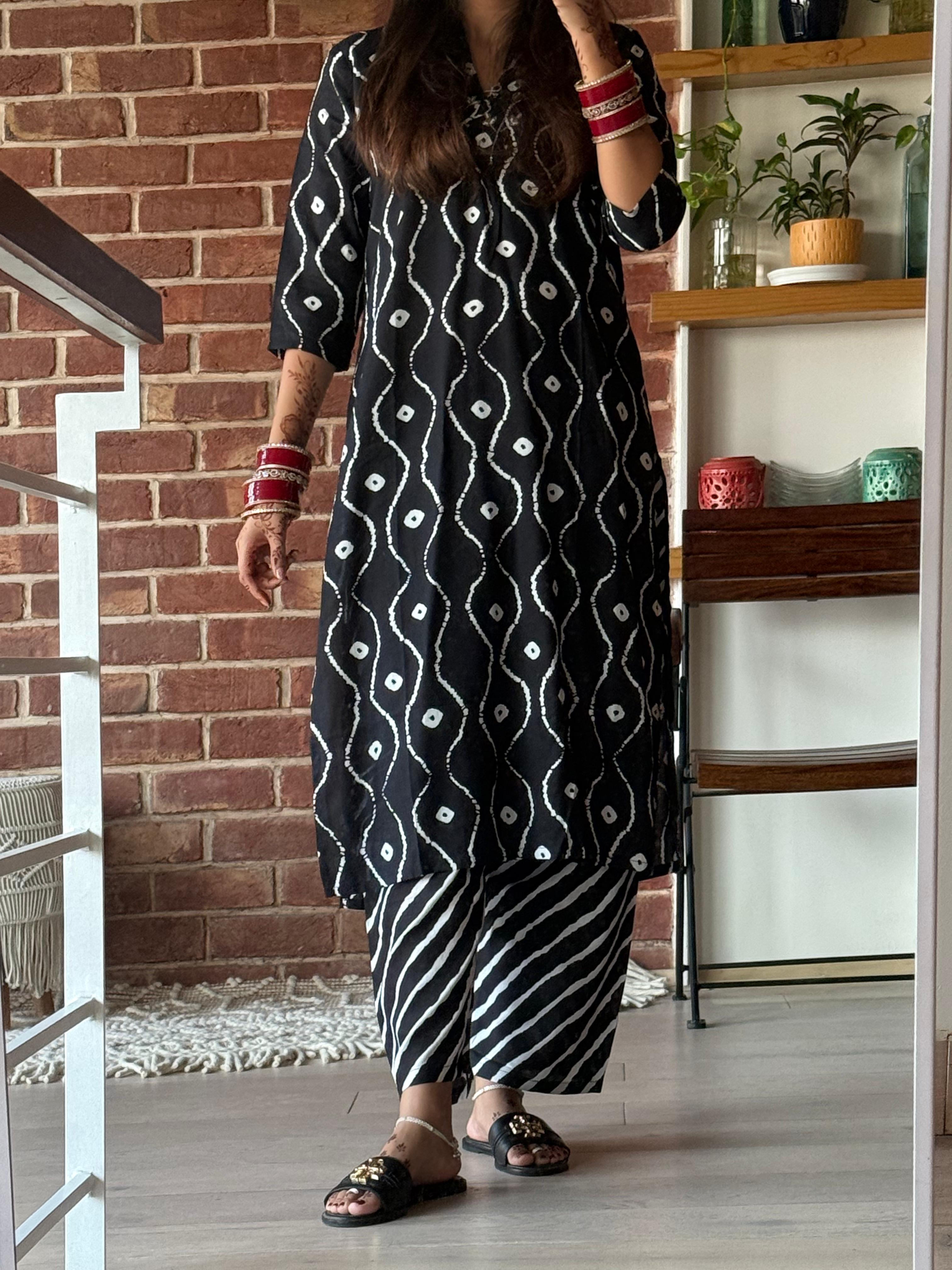 Monochrome Magic Co-ord Set
